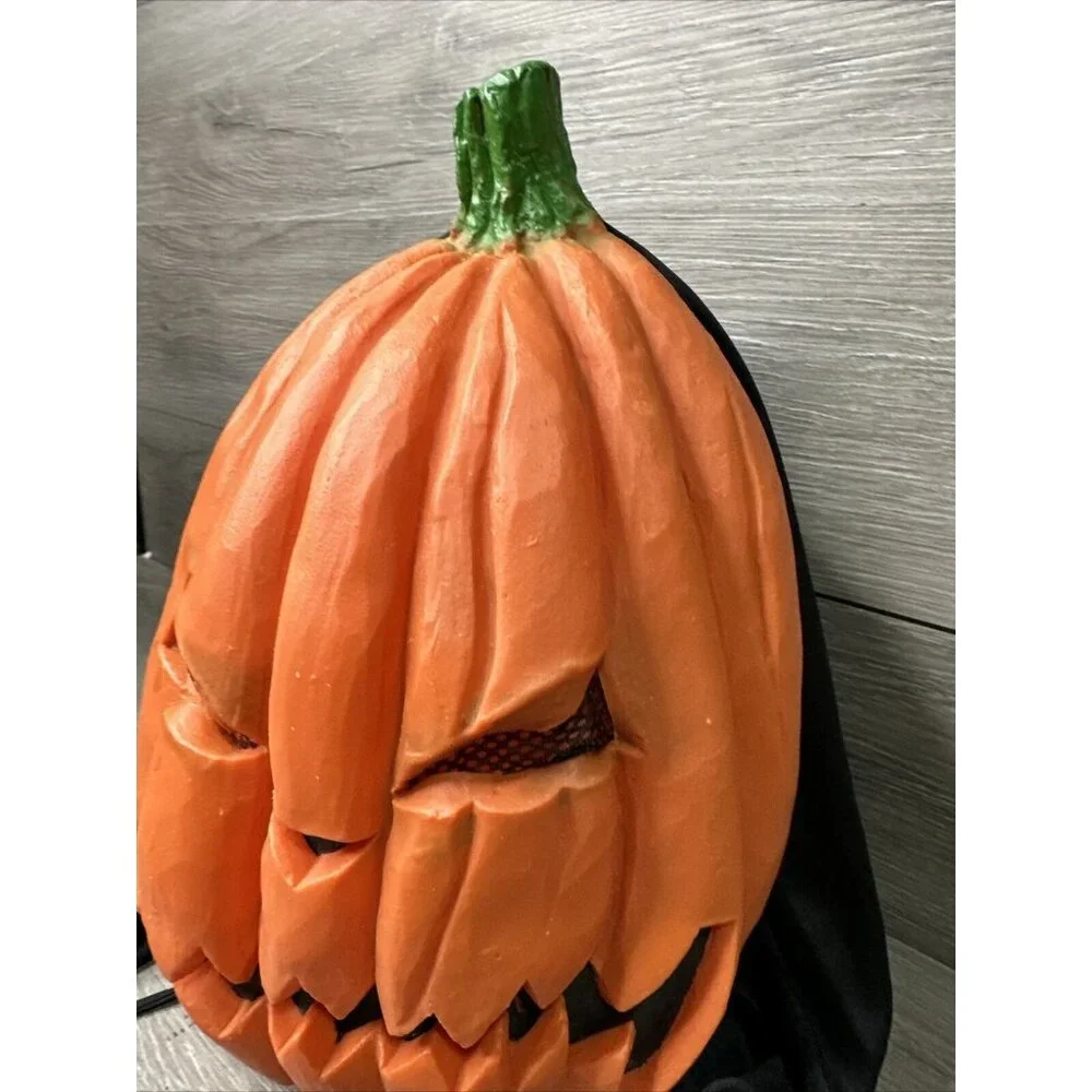 VTG 1995 The Paper Magic Group Mask Pumpkin JACK O LANTERN Halloween Costume